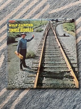 3/$25 Wilf Carter Sings Jimmie Rodgers Vintage Vinyl LP - 1969